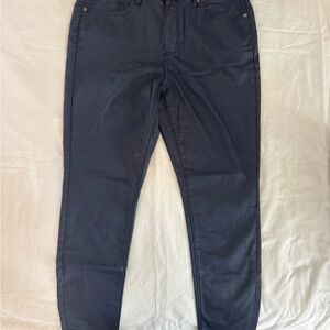 LOFT Women's Dark Blue Skinny Jeans